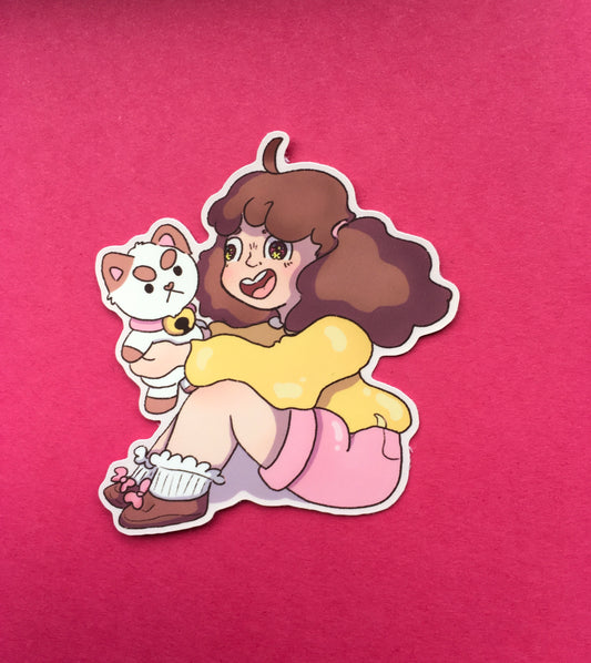 Bee and Puppycat sticker