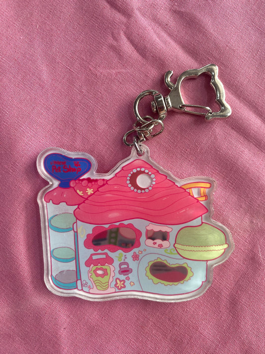 LPS House Keychain