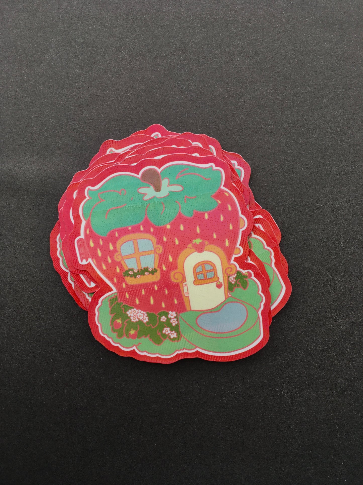 Strawberry Shortcake House sticker