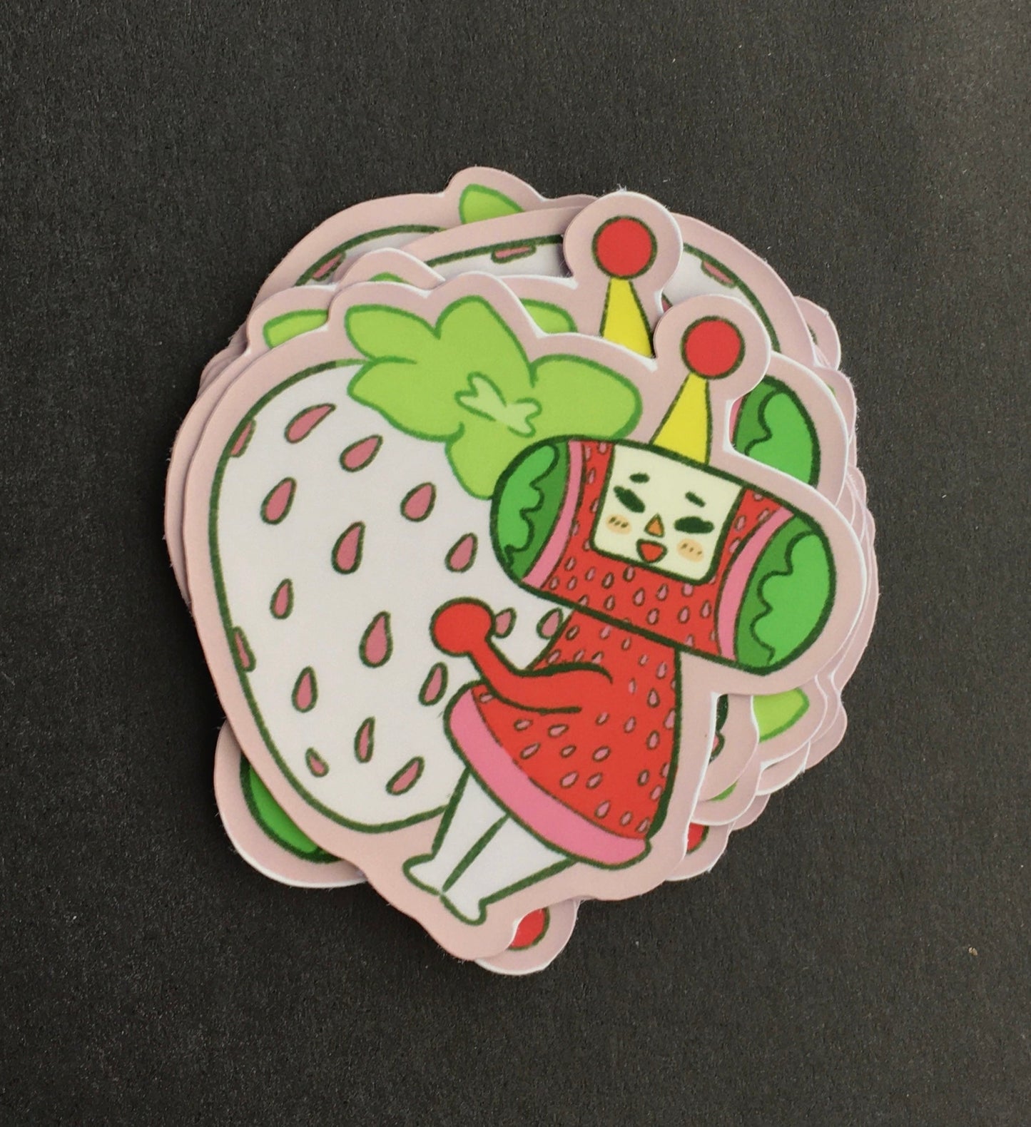 Strawberry Katamari sticker