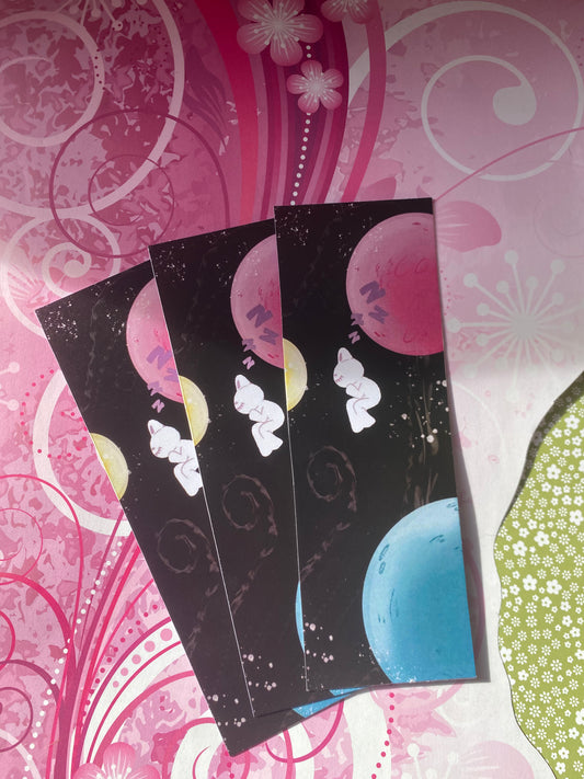 Sleepy Space Bookmark