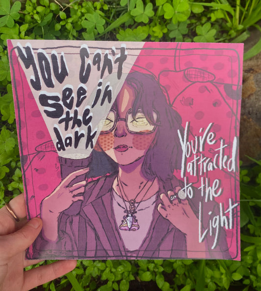 Moth Girl - Art Print