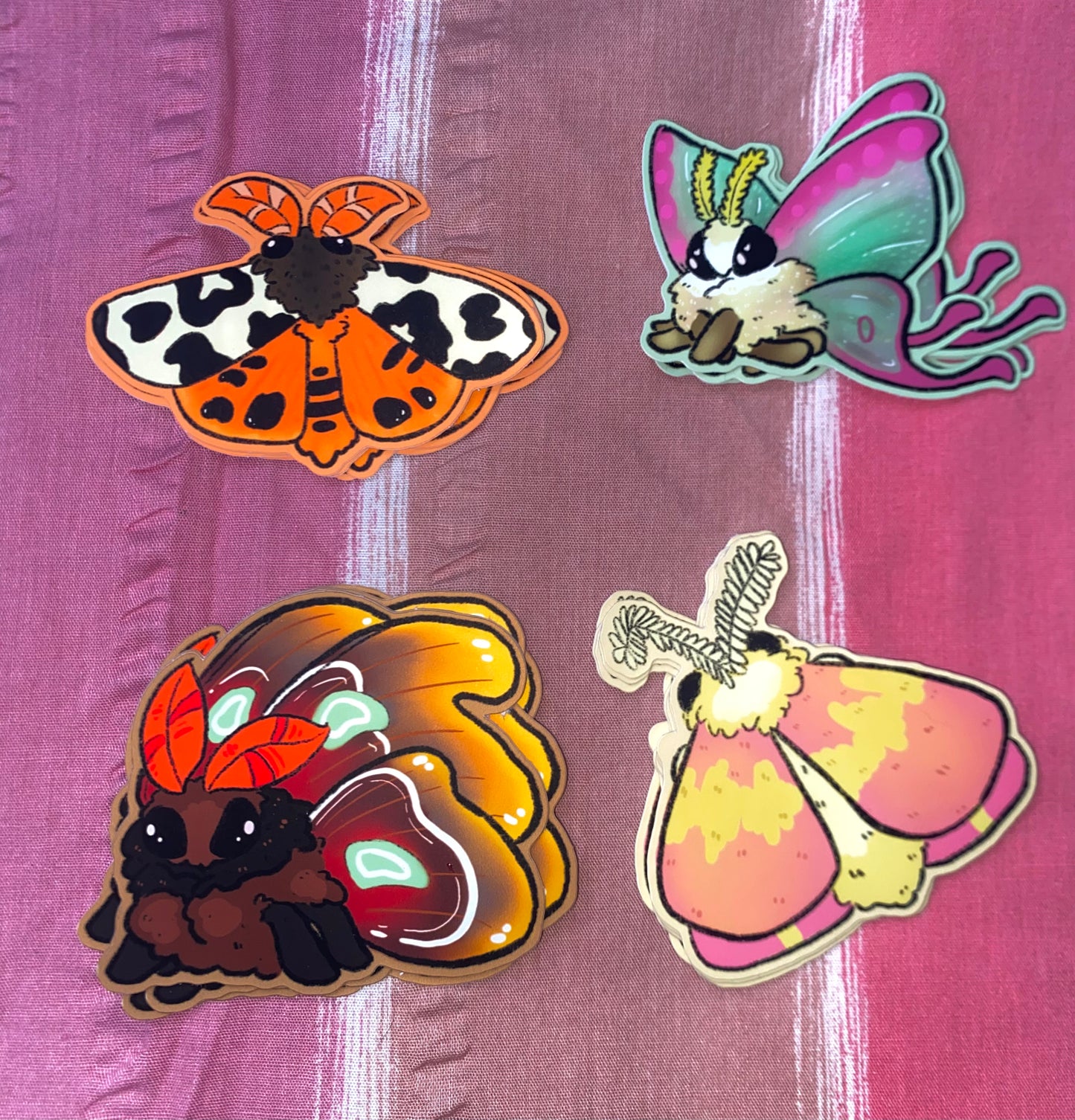 Moth Sticker Pack