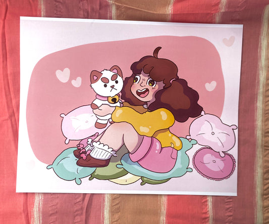 Bee and Puppycat - Art Print