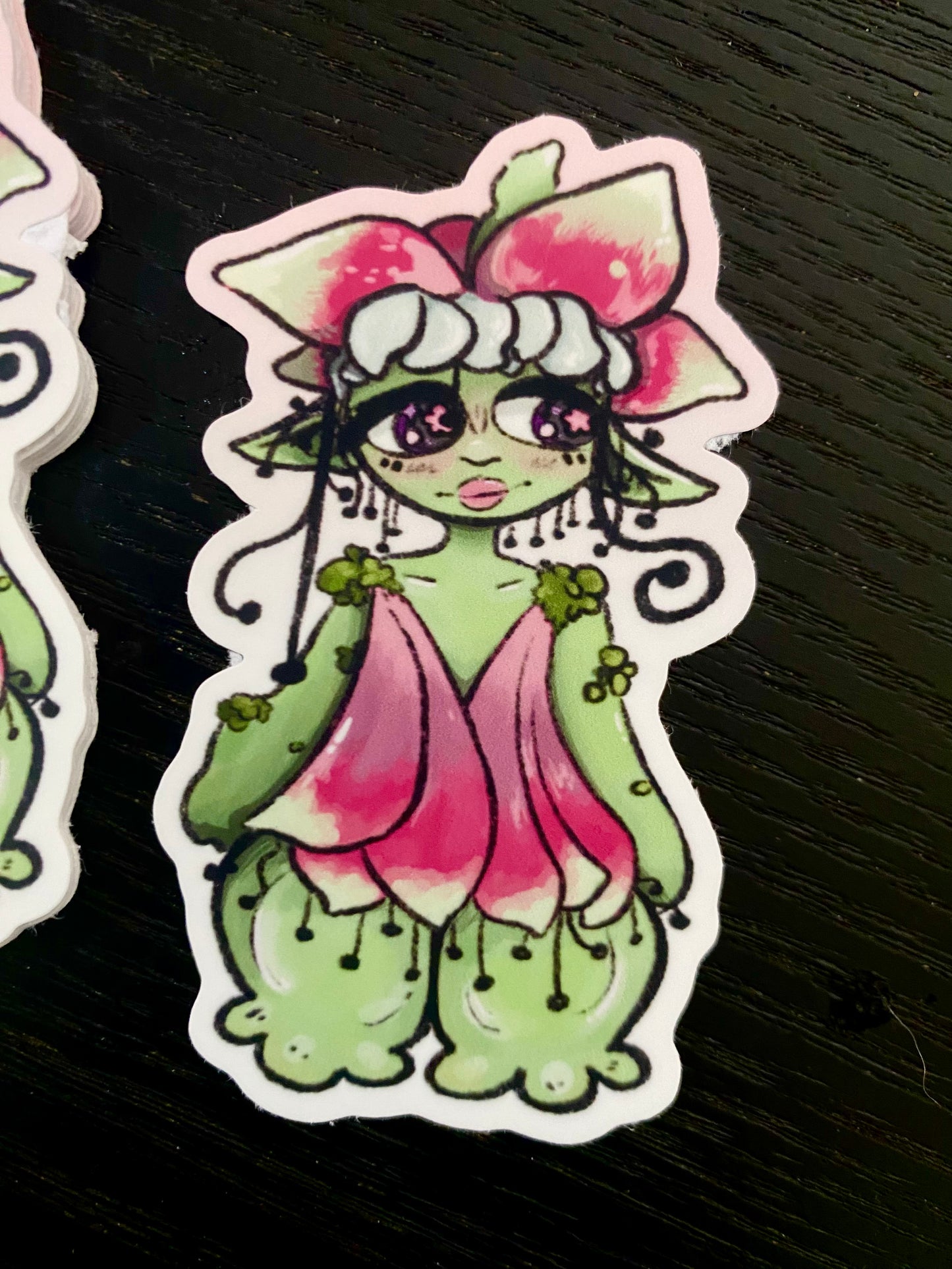 Flower Gal Stickers